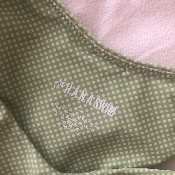 SOLD. LAHANA green polka dot bikini set ✨ - Picture 6 of 6